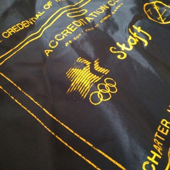Vintage 84 Olympic Games Staff Windbreaker Jacket - Picture 7 of 8
